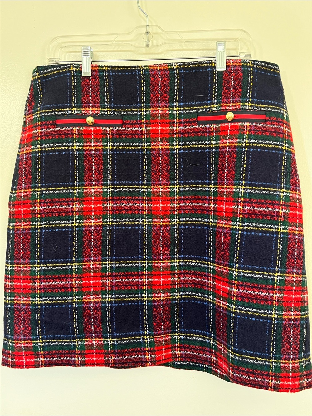A-LINE SKIRT - GLEE PLAID